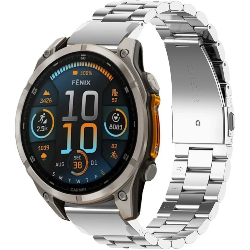 Hurtownia GSM - Bizon Strap Óra Aura Okosóra 22mm ezüst - BIZ8626 - {ean13} - Hurt