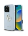 Hurtownia GSM - Etui Guess Grained Big 4G Logo Small Classic Logo do Apple iPhone 16 Pro modré - GUE4371 - {ean13} - Hurt