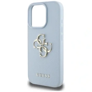 Hurtownia GSM - Etui Guess Grained Big 4G Logo Small Classic Logo do Apple iPhone 16 Pro modré - GUE4371 - {ean13} - Hurt