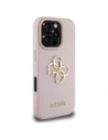Hurtownia GSM - Guess Logo mic clasic Grained Big 4G Apple iPhone 16 Pro roz - GUE4372 - {ean13} - Hurt