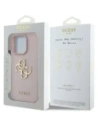 Hurtownia GSM - Guess Grained Big 4G Logo Kicsi Klasszikus Logo Apple iPhone 16 Pro rózsaszín - GUE4372 - {ean13} - Hurt