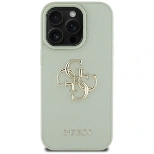 Hurtownia GSM - Etui Guess Grained Big 4G Logo Small Classic Logo do Apple iPhone 16 Pro zelený - GUE4373 - {ean13} - Hurt