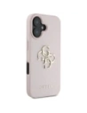 Hurtownia GSM - Guess Grained Big 4G Logo Kicsi Klasszikus Logo Apple iPhone 16 rózsaszín - GUE4374 - {ean13} - Hurt