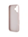 Wholesale Guess Grained Big 4G Logo Small Classic Logo Apple iPhone 16 pink - GUE4374 - {ean13} - Hurt