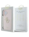 Hurtownia GSM - Guess Grained Big 4G Logo Kicsi Klasszikus Logo Apple iPhone 16 rózsaszín - GUE4374 - {ean13} - Hurt