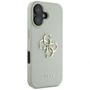 Wholesale Guess Grained Big 4G Logo Small Classic Logo Apple iPhone 16 green - GUE4375 - {ean13} - Hurt