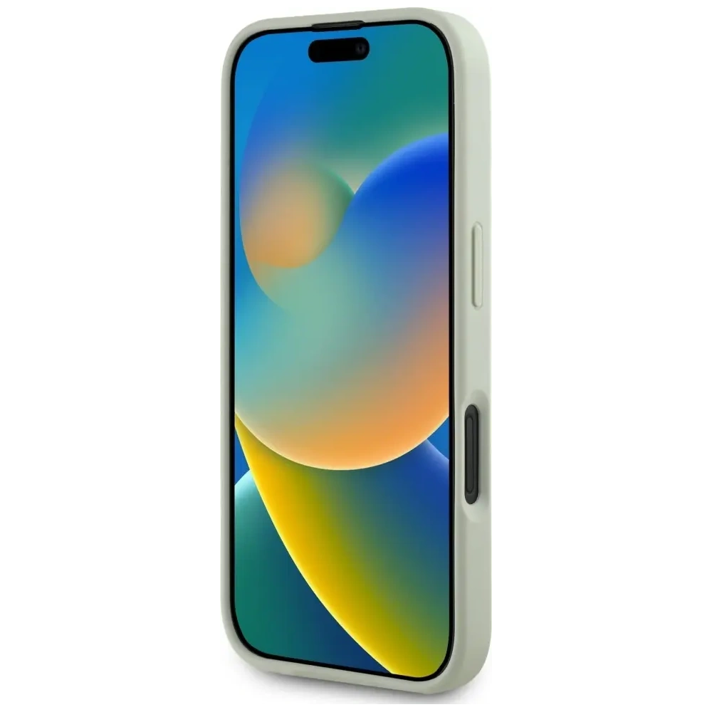 Hurtownia GSM - Etui Guess Grained Big 4G Logo Small Classic Logo do Apple iPhone 16 zielony - GUE4375 - {ean13} - Hurt