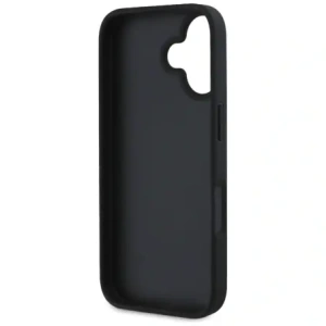 Wholesale Guess Hot Stamp 4G Pattern Triangle Metal Logo Apple iPhone 16 black - GUE4376 - {ean13} - Hurt