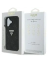 Hurtownia GSM - Guess Hot Stamp 4G Minta Háromszög Fém Logó Apple iPhone 16 fekete - GUE4376 - {ean13} - Hurt