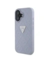 Hurtownia GSM - Guess Hot Stamp 4G Minta Háromszög Fém Logó Apple iPhone 16 lila - GUE4377 - {ean13} - Hurt