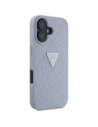 Hurtownia GSM - Guess Hot Stamp 4G Minta Háromszög Fém Logó Apple iPhone 16 lila - GUE4377 - {ean13} - Hurt