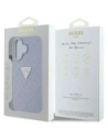 Hurtownia GSM - Guess Hot Stamp 4G Minta Háromszög Fém Logó Apple iPhone 16 lila - GUE4377 - {ean13} - Hurt