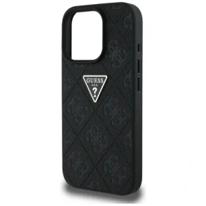 Hurtownia GSM - Etui Guess Hot Stamp 4G Pattern Triangle Metal Logo do Apple iPhone 16 Pro černé - GUE4378 - {ean13} - Hurt
