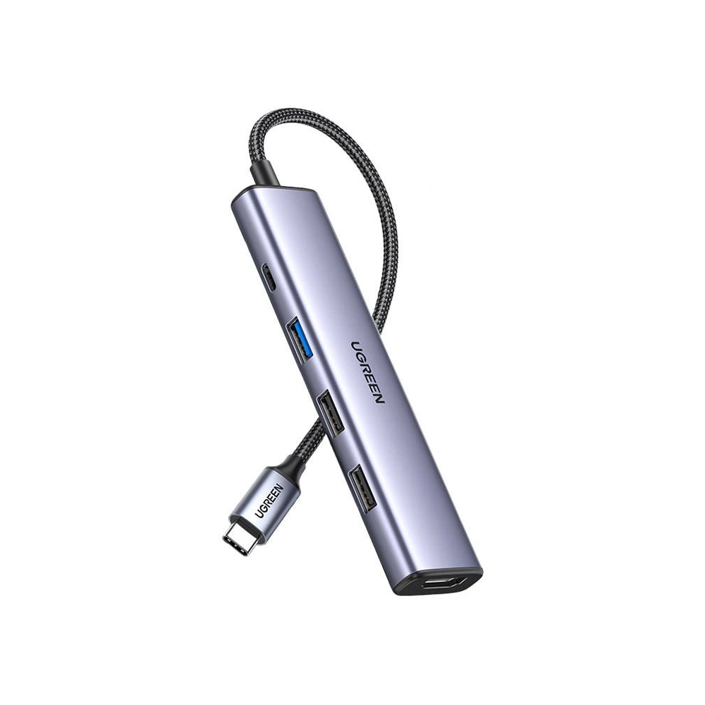 Hurtownia GSM - [OUTLET] Adaptér UGREEN CM478 hub USB-C na HDMI, USB-A 3.0, 2xUSB-A 2.0, PD - OT-849 - {ean13} - Hurt