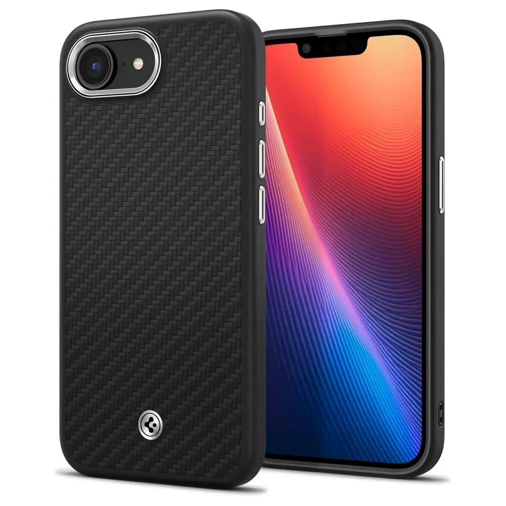 Hurtownia GSM - Etui Spigen Enzo Aramid Mag MagSafe Apple iPhone 16e Matte Black - SPN16684 - {ean13} - Hurt