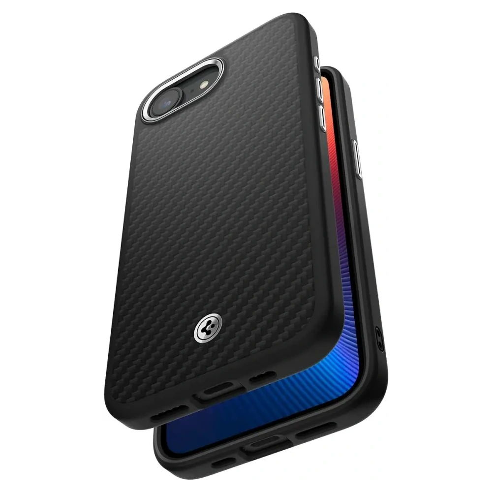 Hurtownia GSM - Etui Spigen Enzo Aramid Mag MagSafe Apple iPhone 16e Matte Black - SPN16684 - {ean13} - Hurt
