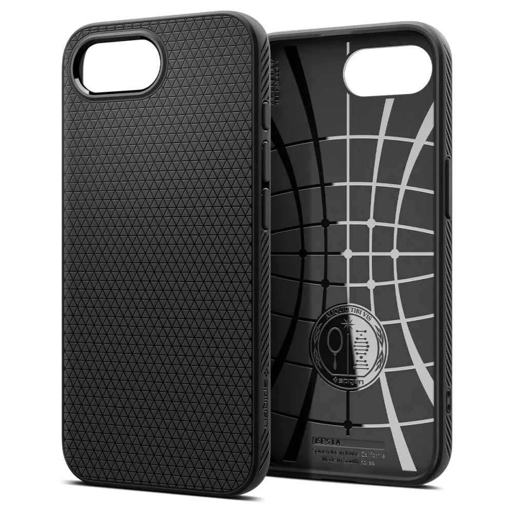 Hurtownia GSM - Spigen Liquid Air Apple iPhone 16e Matt Fekete - SPN16685 - {ean13} - Hurt