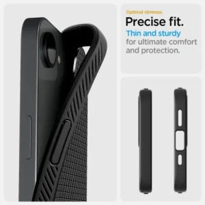 Wholesale Spigen Liquid Air Apple iPhone 16e Matte Black - SPN16685 - {ean13} - Hurt