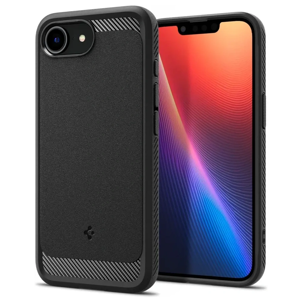 Hurtownia GSM - Etui Spigen Rugged Armor Mag MagSafe Apple iPhone 16e Matte Black - SPN16686 - {ean13} - Hurt
