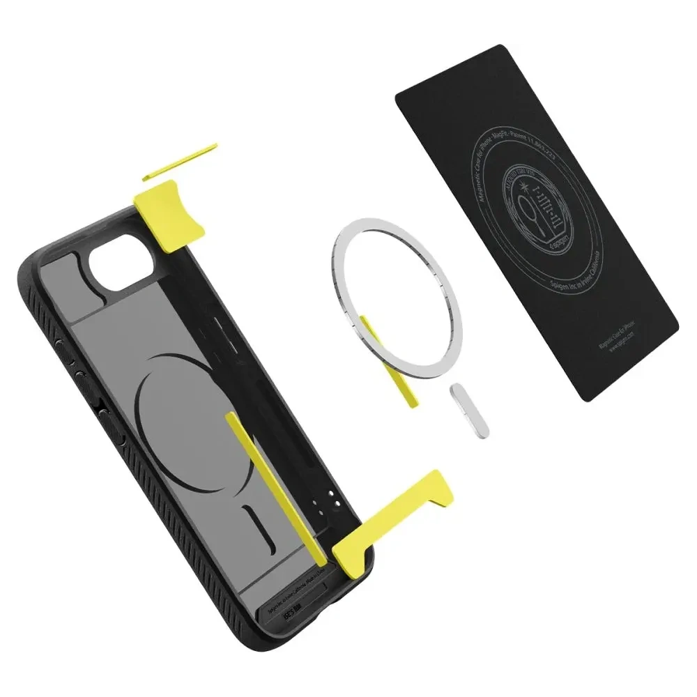 Wholesale Spigen Rugged Armor Mag MagSafe Apple iPhone 16e Matte Black - SPN16686 - {ean13} - Hurt