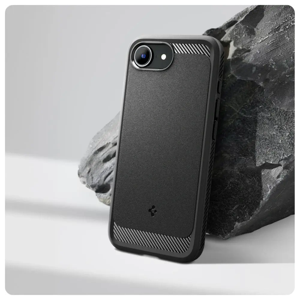 Wholesale Spigen Rugged Armor Mag MagSafe Apple iPhone 16e Matte Black - SPN16686 - {ean13} - Hurt