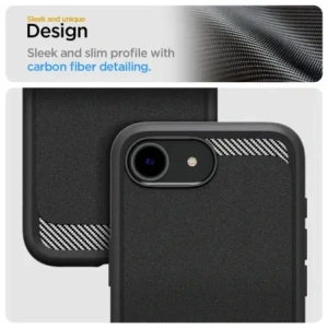 Wholesale Spigen Rugged Armor Mag MagSafe Apple iPhone 16e Matte Black - SPN16686 - {ean13} - Hurt