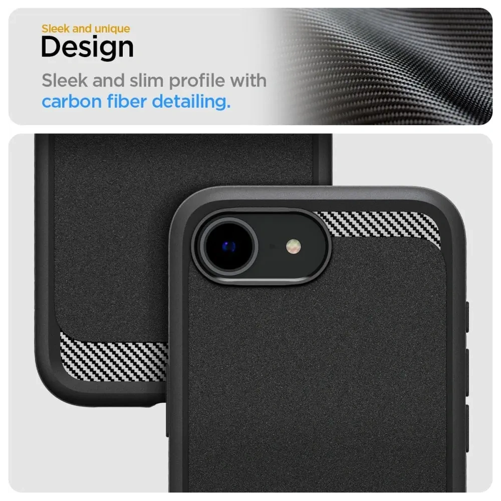 Wholesale Spigen Rugged Armor Mag MagSafe Apple iPhone 16e Matte Black - SPN16686 - {ean13} - Hurt