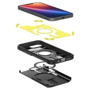Wholesale Spigen Tough Armor Mag MagSafe Apple iPhone 16e Black - SPN16687 - {ean13} - Hurt