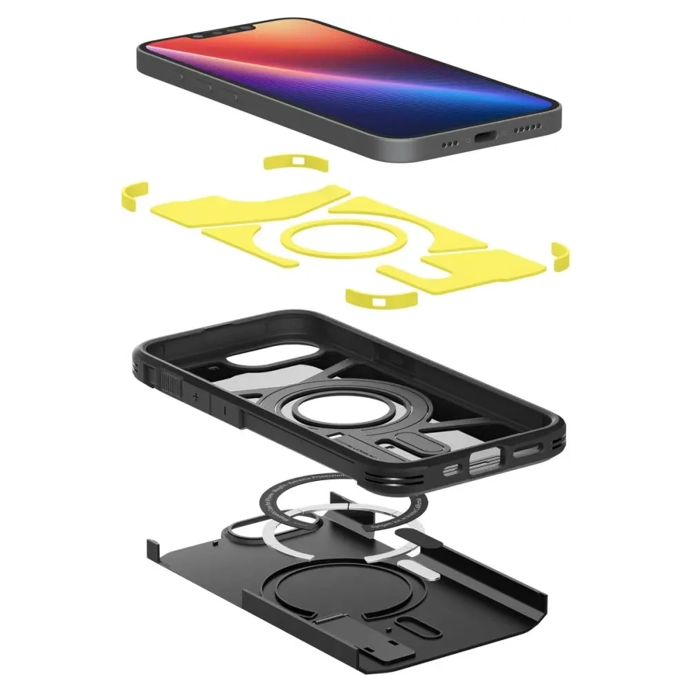 Hurtownia GSM - Spigen Tough Armor Mag MagSafe Apple iPhone 16e Negru - SPN16687 - {ean13} - Hurt