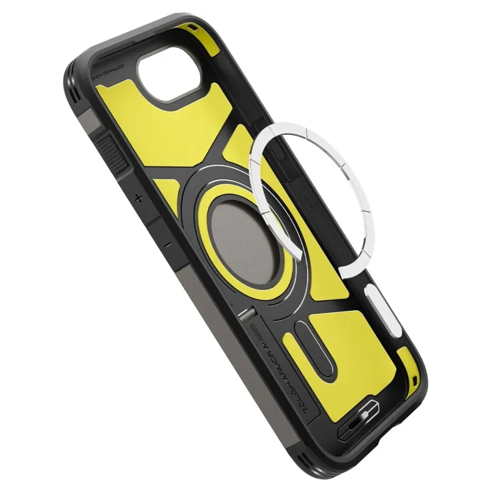 Hurtownia GSM - Etui Spigen Tough Armor Mag MagSafe Apple iPhone 16e Gunmetal - SPN16688 - {ean13} - Hurt