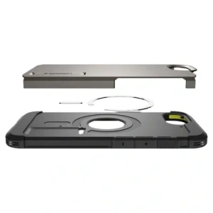 Wholesale Spigen Tough Armor Mag MagSafe Apple iPhone 16e Gunmetal - SPN16688 - {ean13} - Hurt