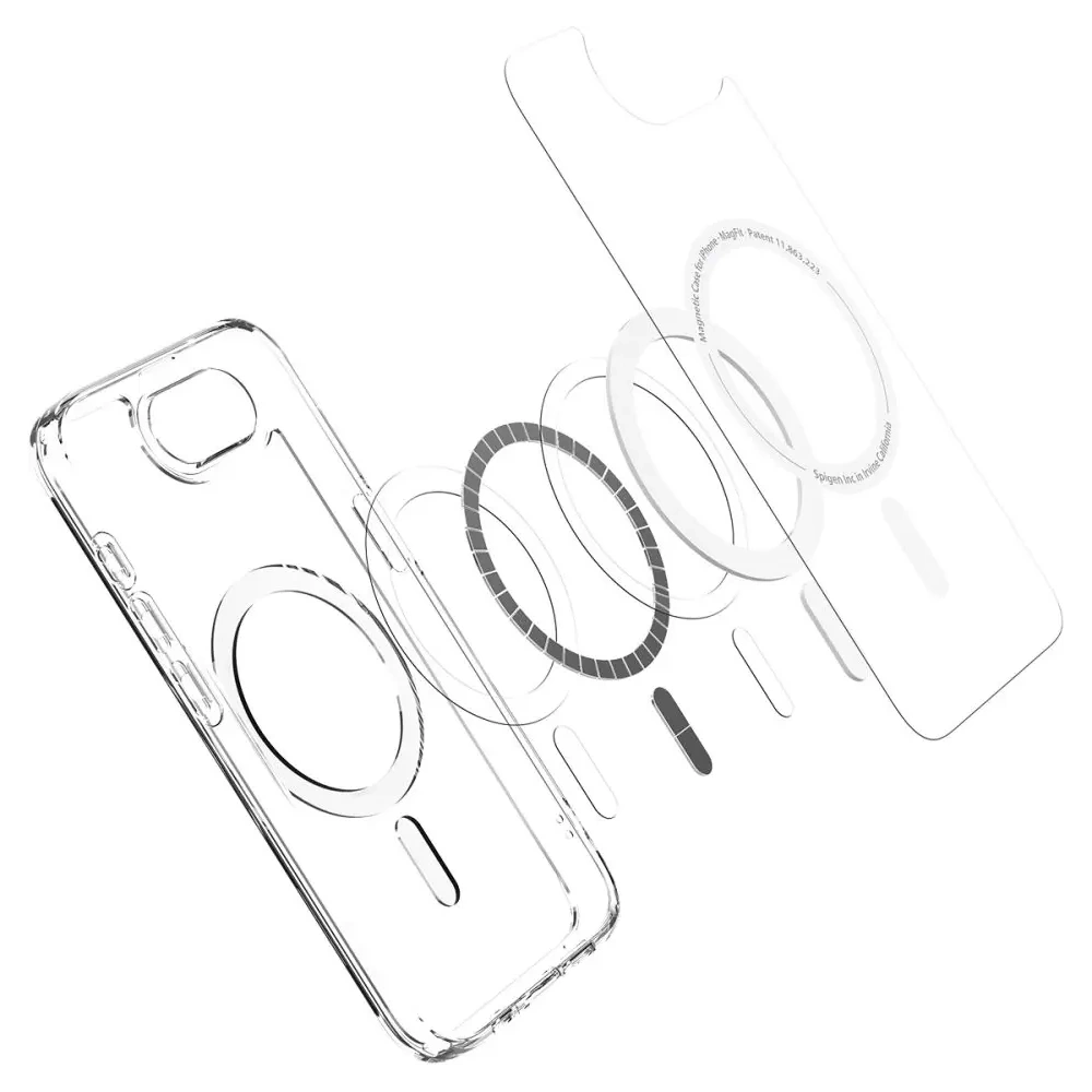 Hurtownia GSM - Etui Spigen Ultra Hybrid Mag MagSafe Apple iPhone 16e White - SPN16689 - {ean13} - Hurt