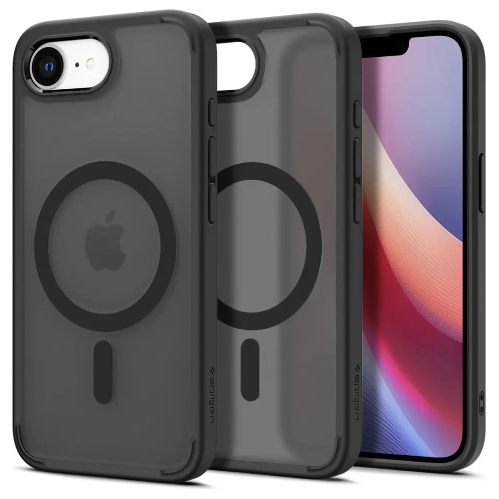 Hurtownia GSM - Spigen Ultra Hybrid Mag MagSafe Apple iPhone 16e Frost Schwarz - SPN16690 - {ean13} - Hurt