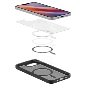 Wholesale Spigen Ultra Hybrid Mag MagSafe Apple iPhone 16e Frost Black - SPN16690 - {ean13} - Hurt