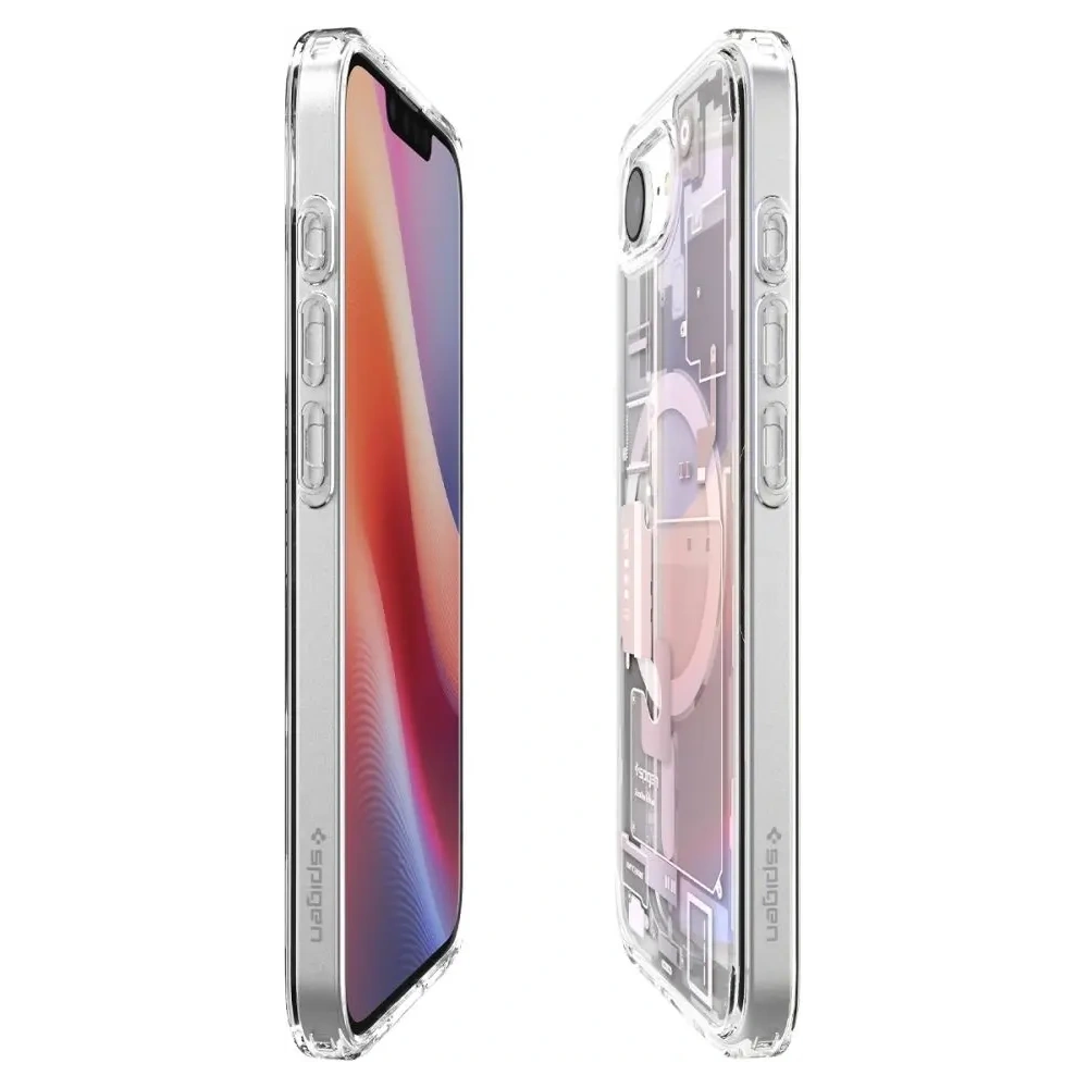 Hurtownia GSM - Etui Spigen Ultra Hybrid Mag MagSafe Apple iPhone 16e Zero One White - SPN16691 - {ean13} - Hurt