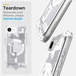Wholesale Spigen Ultra Hybrid Mag MagSafe Apple iPhone 16e Zero One White - SPN16691 - {ean13} - Hurt