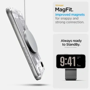 Wholesale Spigen Ultra Hybrid Mag MagSafe Apple iPhone 16e Zero One White - SPN16691 - {ean13} - Hurt