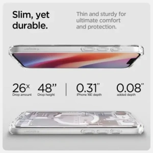 Wholesale Spigen Ultra Hybrid Mag MagSafe Apple iPhone 16e Zero One White - SPN16691 - {ean13} - Hurt