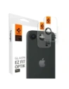 Tvrzené sklo na zařízení Spigen Optik Pro Glas.tr ez Fit Camera Protector Apple iPhone 16e Black [2 PACK]