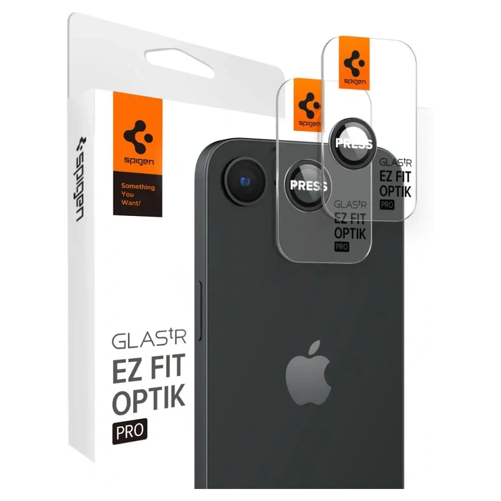 Hurtownia GSM - Szkło hartowane na aparat Spigen Optik Pro Glas.tr ez Fit Camera Protector Apple iPhone 16e Black [2 PACK] - SPN16694 - {ean13} - Hurt