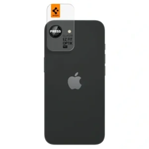 Wholesale Spigen Optik Pro Glas.tr ez Fit Camera Protector Apple iPhone 16e Black [2 PACK] - SPN16694 - {ean13} - Hurt