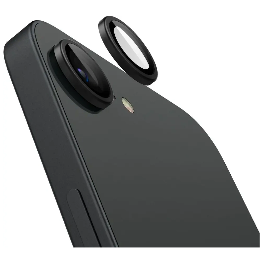 Hurtownia GSM - Spigen Optik Pro Glas.tr ez Fit Camera Protector Apple iPhone 16e Fekete [2 PACK] - SPN16694 - {ean13} - Hurt