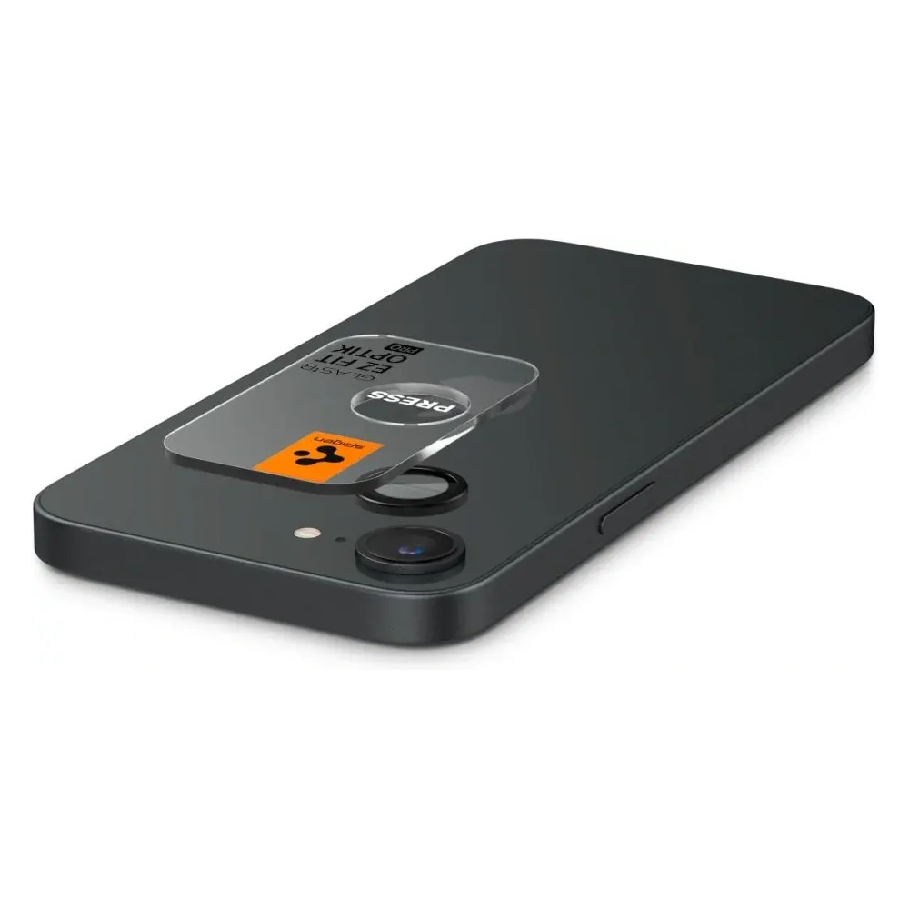 Hurtownia GSM - Spigen Optik Pro Glas.tr ez Fit Camera Protector Apple iPhone 16e Fekete [2 PACK] - SPN16694 - {ean13} - Hurt