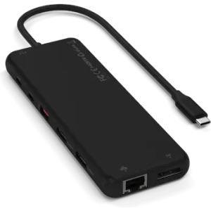 Hurtownia GSM - Adaptér Satechi 13 v 1 Triple Display Multiport Adapter USB-C / 2xHDMI 4K/60Hz, DP 8K/60Hz, 3xUSB-A 3.0 (5Gbps), USB-A 3.1 (10Gbps), 2xUSB-A 2.0 (480Mbps), 2xUSB-C (10Gbps, PD 85W), 1xEthernet 1Gbps, 1xaudio 3,5 mm - STH181 - {ean13} - Hurt