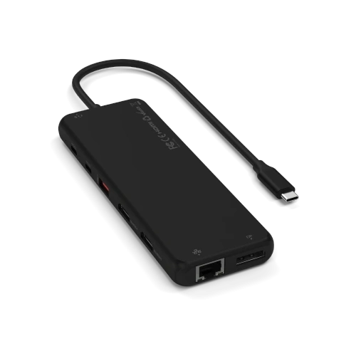 Adapter Satechi 13-in-1 Triple Display Multiport Adapter USB-C / 2xHDMI 4K/60Hz, DP 8K/60Hz, 3xUSB-A 3.0 (5Gbps), USB-A 3.1 (10Gbps), 2xUSB-A 2.0 (480Mbps), 2xUSB-C (10Gbps, PD 85W), 1xEthernet 1Gbps, 1xaudio 3,5 mm
