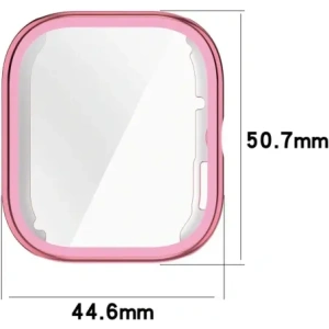 Hurtownia GSM - Etui s ochranou obrazovky Bizon Case Watch Felipe pro Xiaomi Redmi Watch 5 růžové - BIZ8627 - {ean13} - Hurt