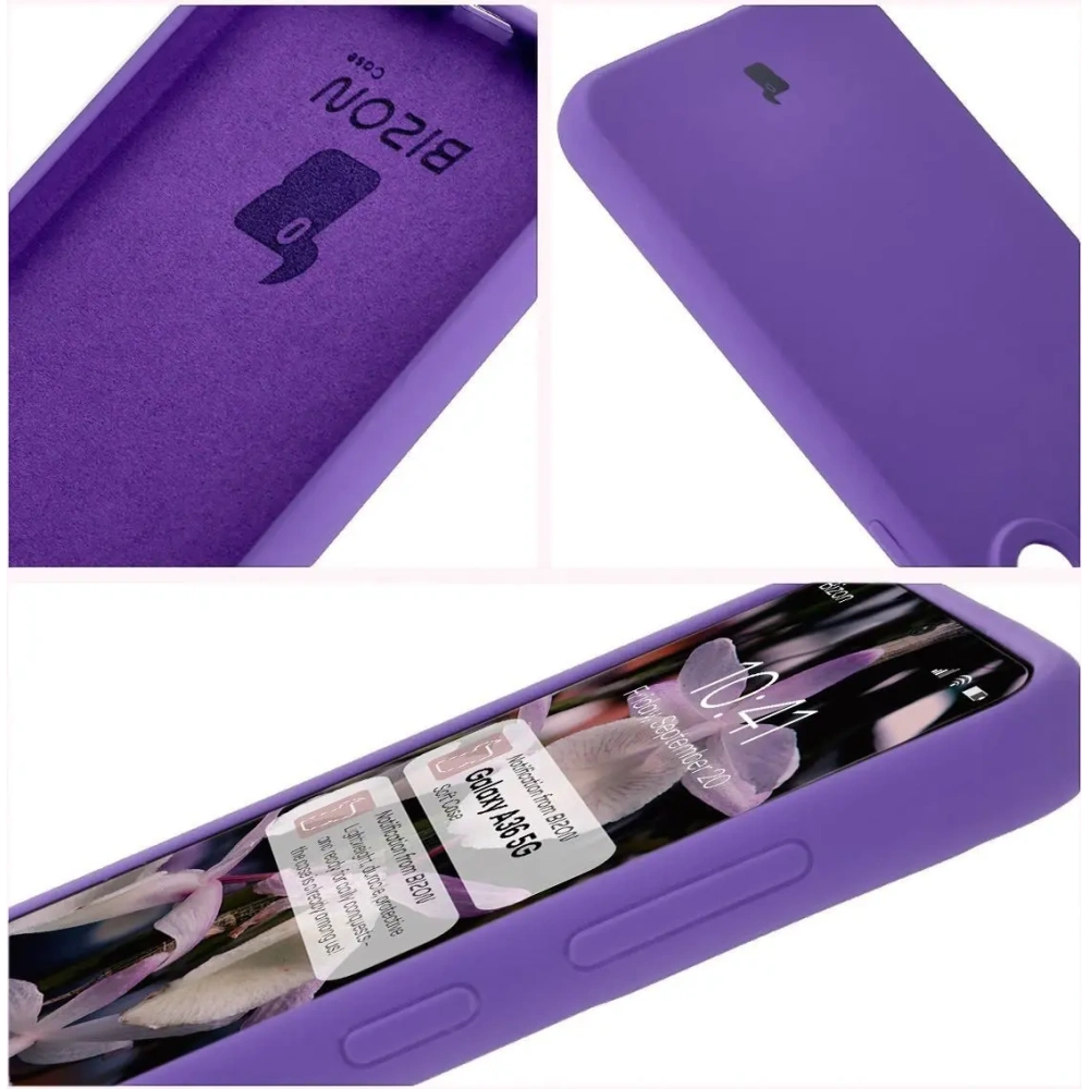 Hurtownia GSM - Bizon Soft Case Samsung Galaxy A36 5G lila - BIZ8628 - {ean13} - Hurt