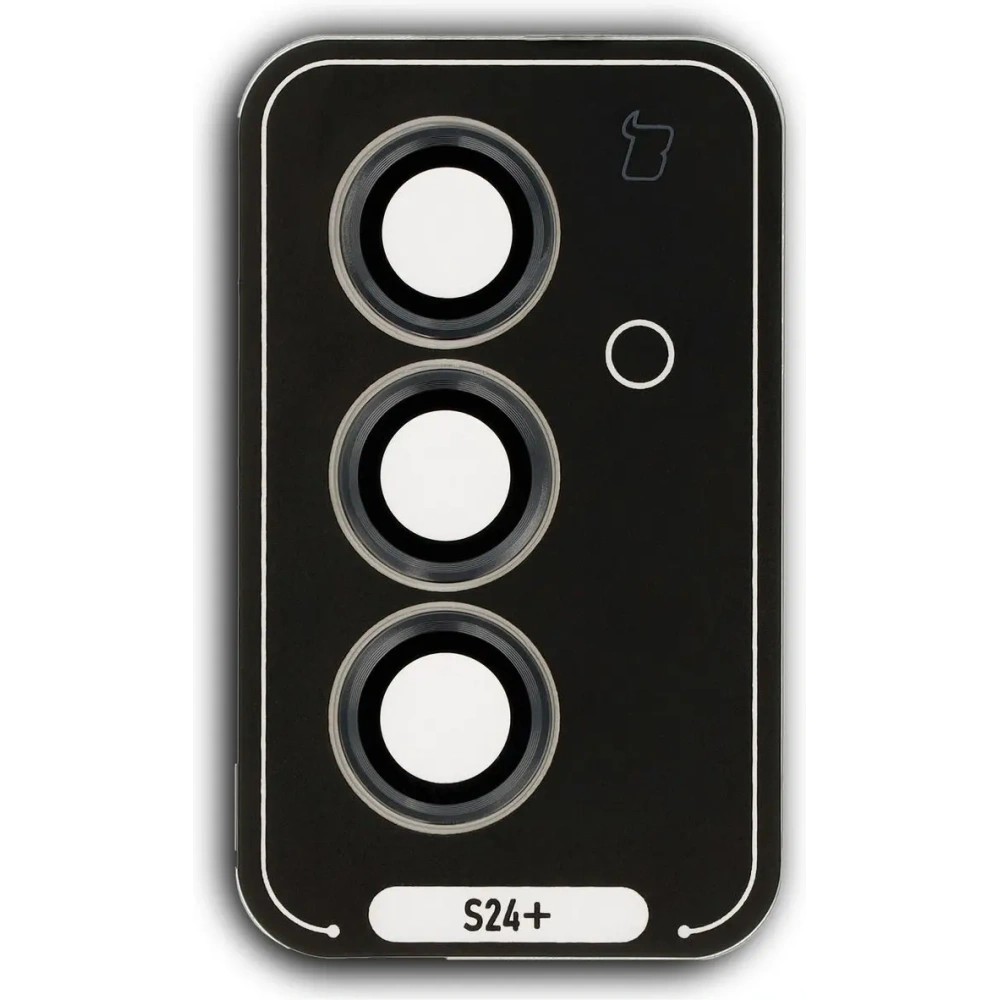Wholesale Bizon Glass Snap Lens Samsung Galaxy S24+ Plus black - BIZ8629 - {ean13} - Hurt