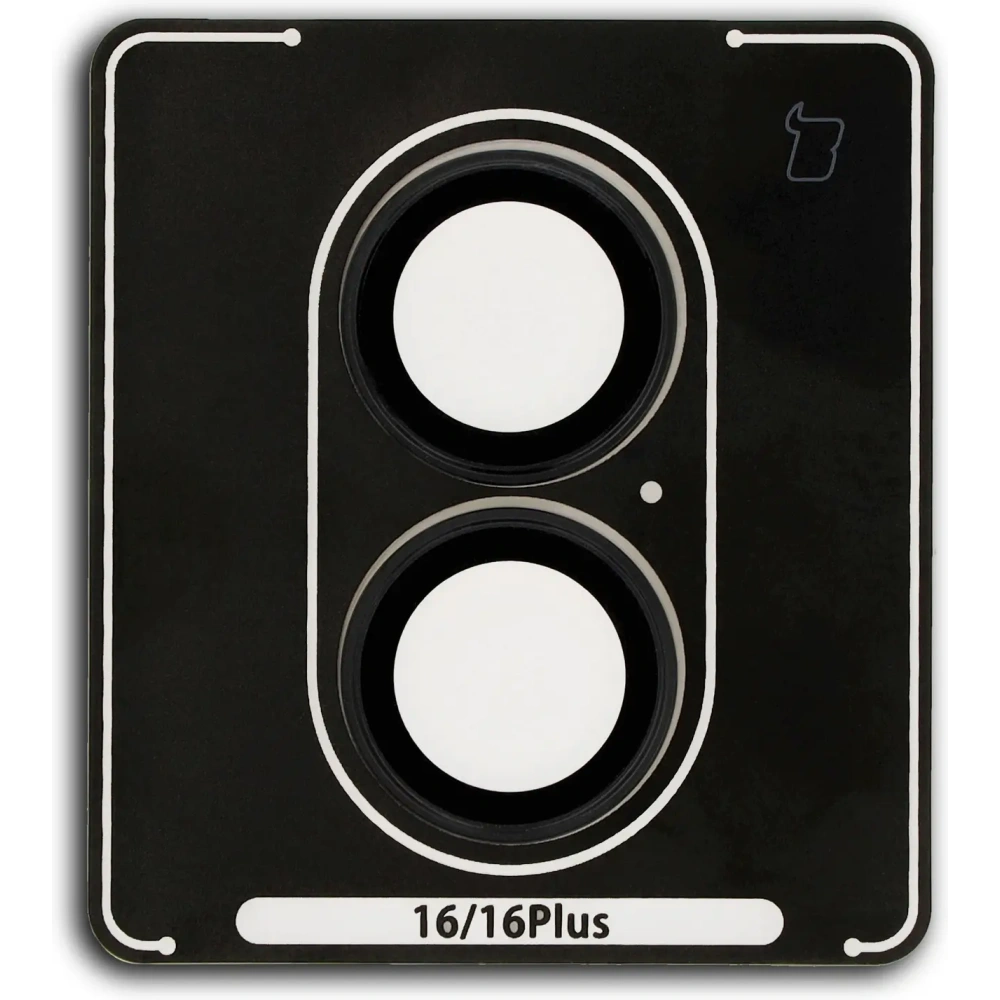 Wholesale Bizon Glass Snap Lens Apple iPhone 16 / 16 Plus black - BIZ8630 - {ean13} - Hurt