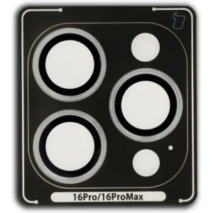 Hurtownia GSM - Sklo tvrzené na aparát s aplikátorem Bizon Glass Snap Lens pro Apple iPhone 16 Pro / 16 Pro Max stříbrné - BIZ8631 - {ean13} - Hurt